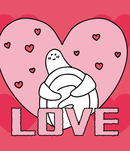 LOVE 라벨