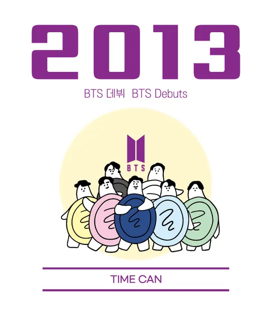 2013 라벨 — BTS 데뷔
